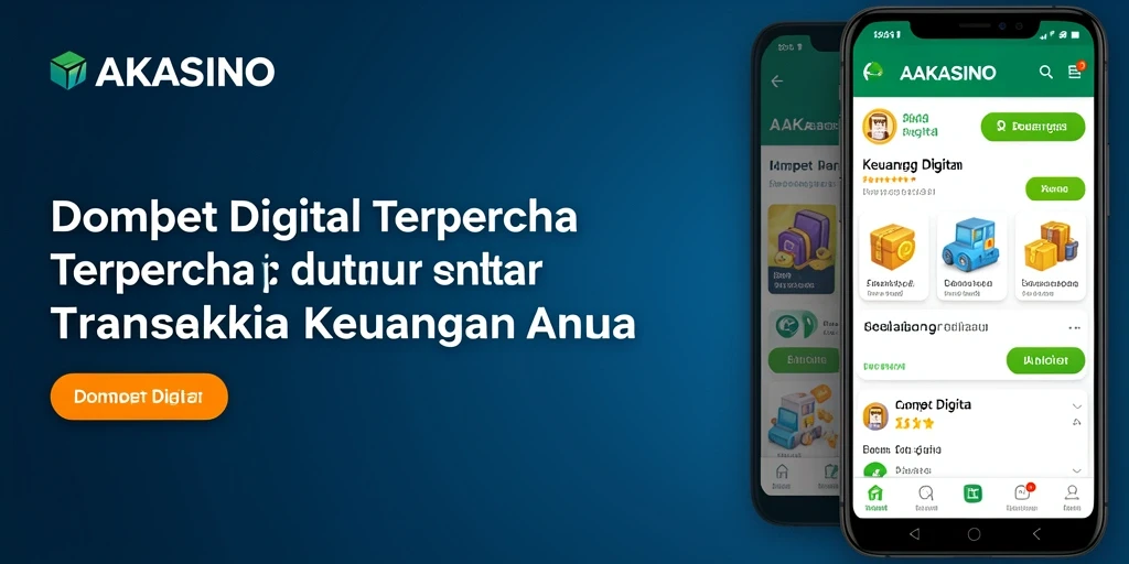 Antarmuka AAKASINO yang intuitif dan menarik untuk transaksi Dompet Digital.