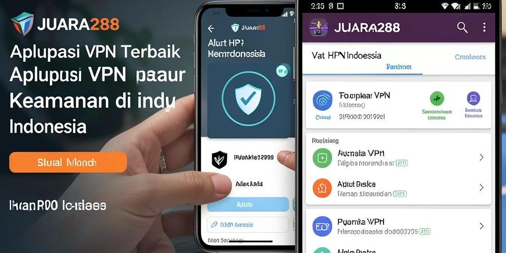 Antarmuka JUARA288 menampilkan fungsi VPN yang mudah digunakan.